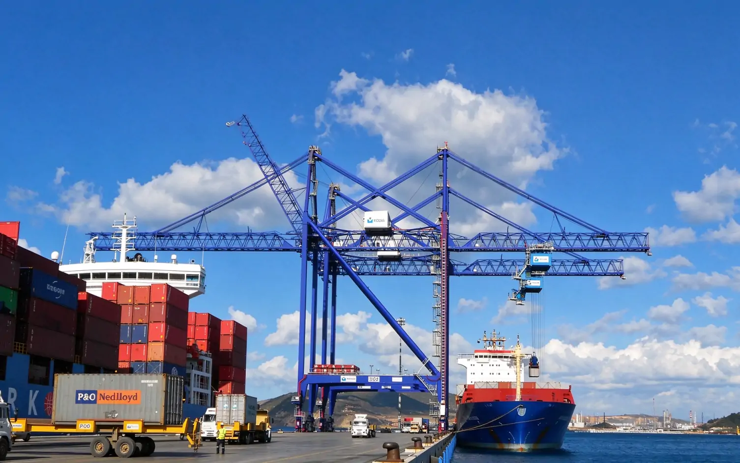 Container Crane Boom Double Boom STS Crane Manufacturer For Container Terminals - Weihua Crane