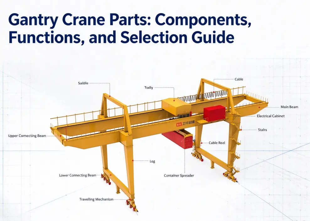 Gantry crane parts