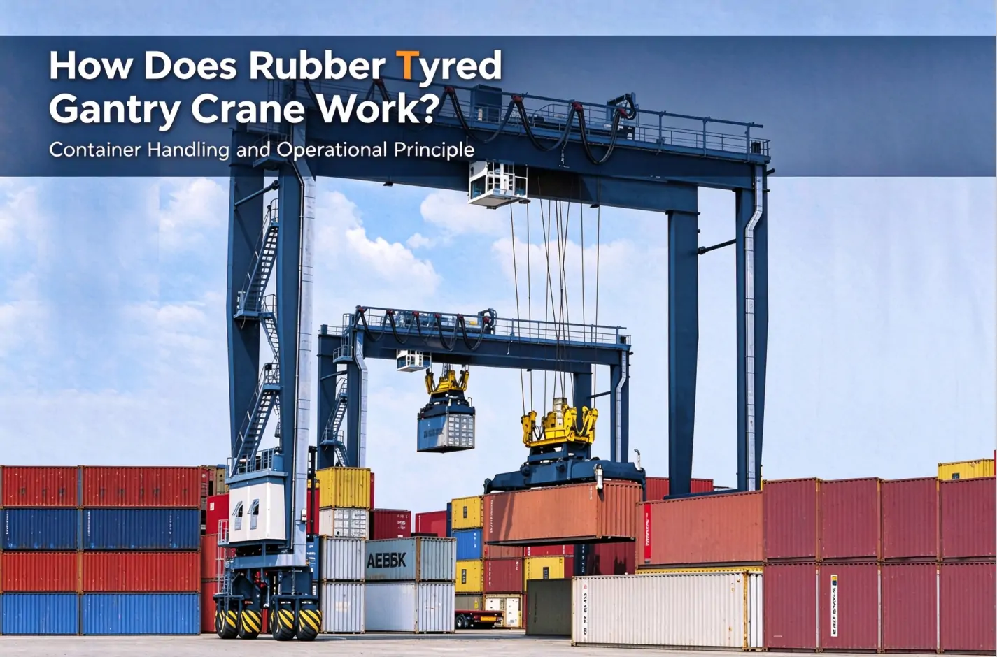 How Does Rubber Tyred Gantry Crane Work
